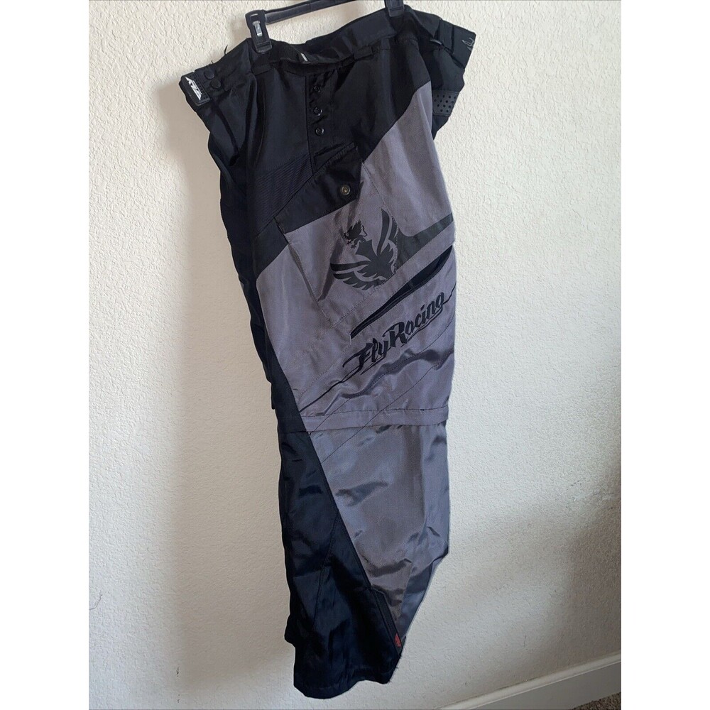fly racing patrol pants over boot Dirtbike Atv Utv Convertible Shorts 44 Men
